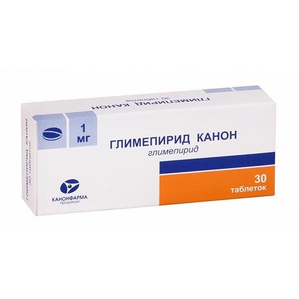 Глимепирид Канон 4 мг №30 таб. ^
